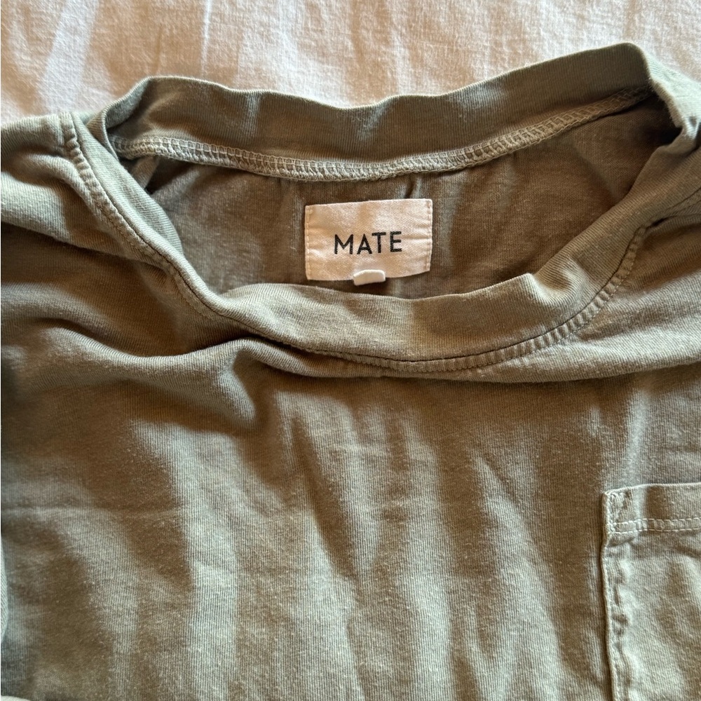 MATE the Label Olive Long Sleeve Tee